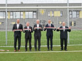Felavatták a Király Sportegyesület új épületét és pályarendszerét