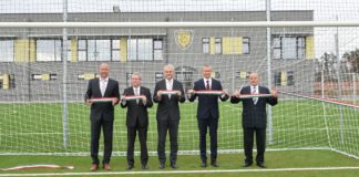 Felavatták a Király Sportegyesület új épületét és pályarendszerét