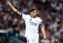 Valverde sérülés miatt kihagyja az uruguayi válogatott ázsiai túráját